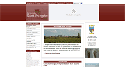 Desktop Screenshot of mairie-saint-estephe.fr